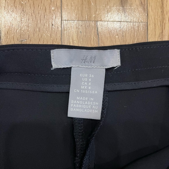 H&M black trouser pants - Picture 4 of 4